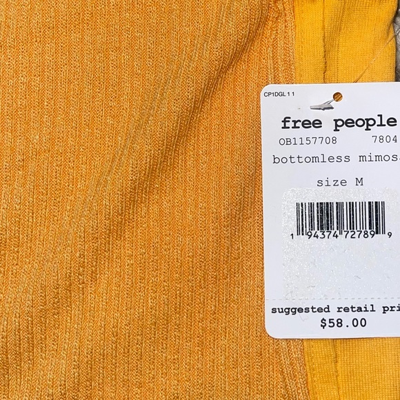 We The Free Bottomless Mimosa Ribbed Racerback Tank - Picture 8 of 8